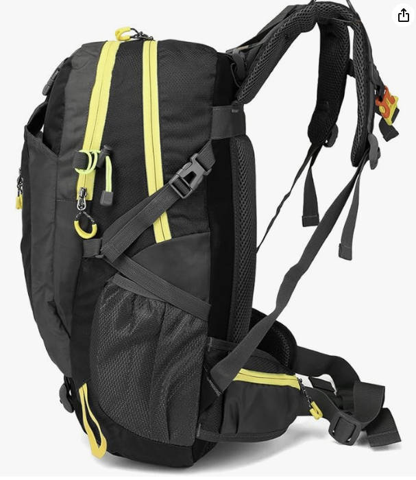 40L Unisex Water Resistant Travel / Hiking Backpack