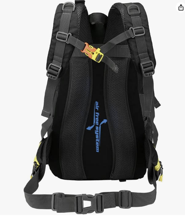 40L Unisex Water Resistant Travel / Hiking Backpack