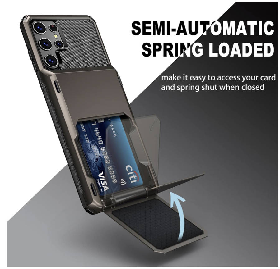 Samsung S22 Ultra Flip Card Case