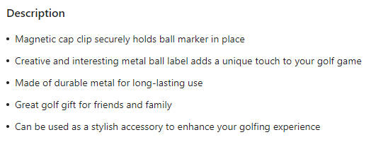 ***GOLF*** Tiger Woods Masters Ball Marker