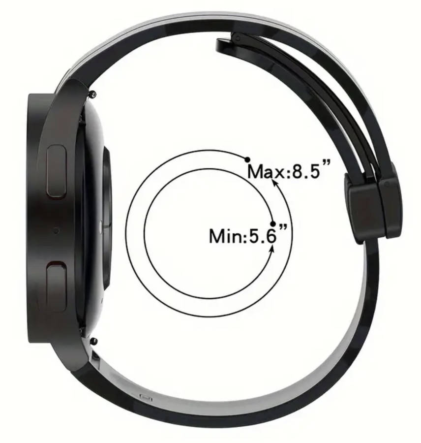 Dark Grey Camo Strap for Samsung Watch