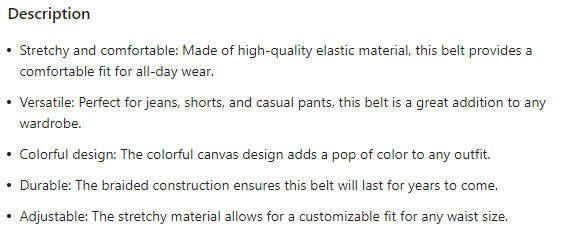 ***GOLF*** Electric Green Canvas Belt