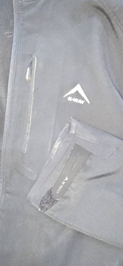 K-Way Thermalator SoftShell3 Jacket (Black) Size XL