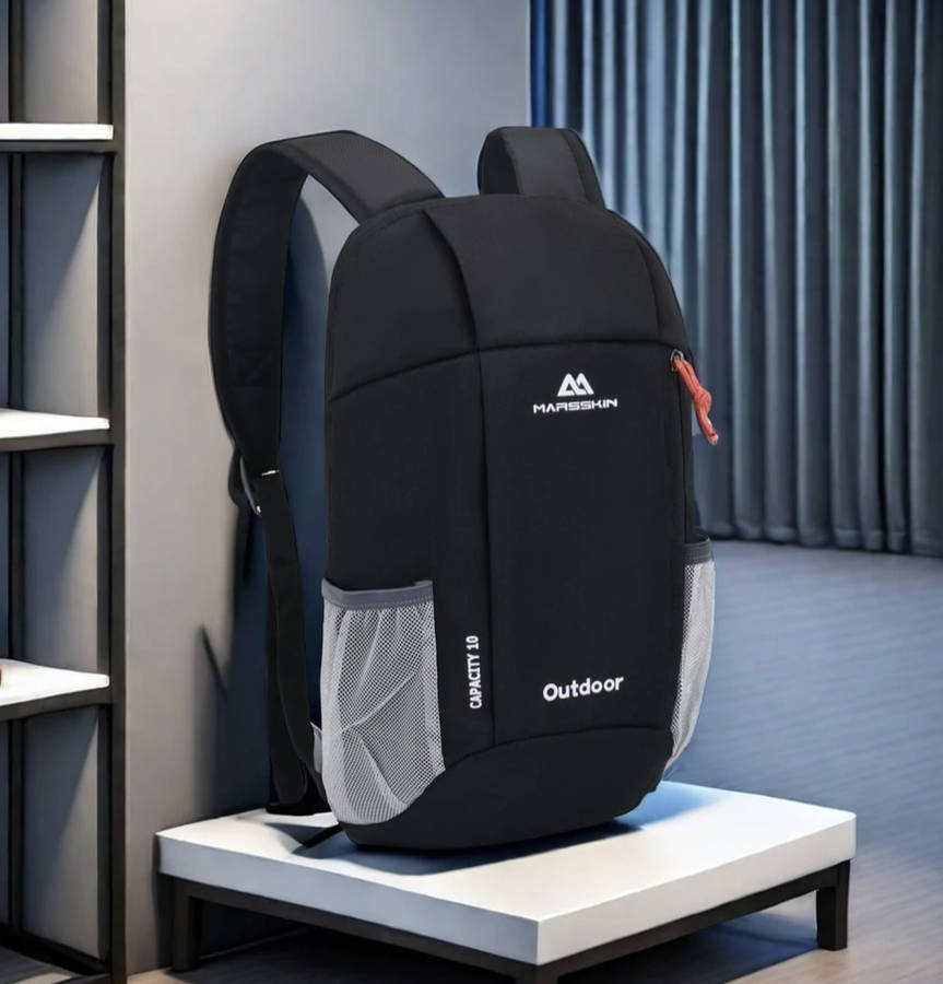 Multifunction Unisex Waterproof Backpack (Black)