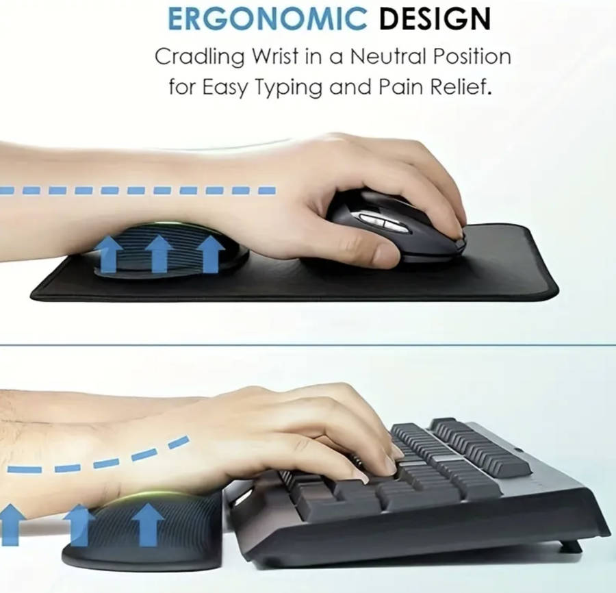 Keyboard & Mouse Wrist Support