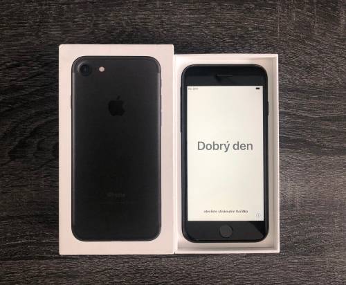 Iphone 7, Matt Black 128GB