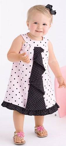 Fancy Baby Polka Dot Summer Dress