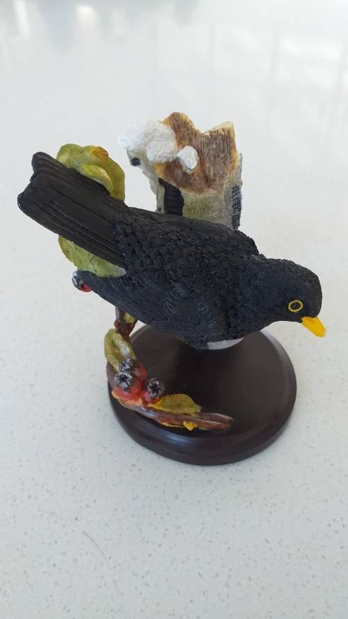 COLLECTABLE!! THE COUNTRY BIRD COLLECTION BY ANDY PEARCE - THE BLACKBIRD