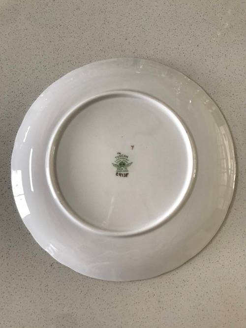 `VINTAGE TUSCAN FINE BONE CHINA `CRIES OF LONDON - SWEET CHINA ORANGES DISPLAY PLATE