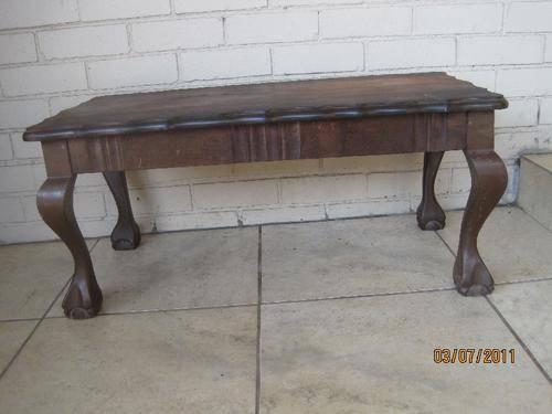 Imbuia Ball and Claw Coffee Table