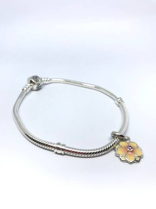 ORIGINAL Pandora Bracelet With One Charm
