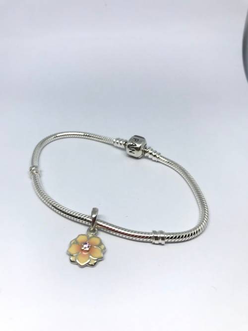 ORIGINAL Pandora Bracelet With One Charm