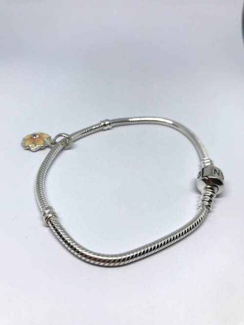 ORIGINAL Pandora Bracelet With One Charm