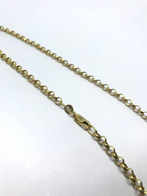 Solid Thick Gold Necklace