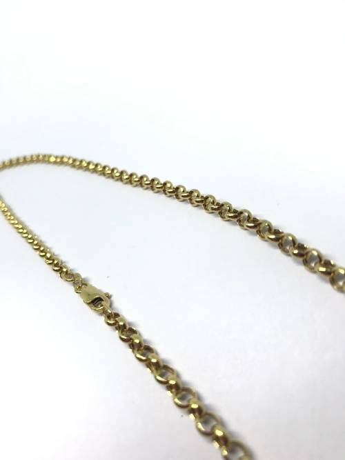 Solid Thick Gold Necklace