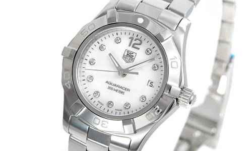 Ladies Diamond Tag Heuer Aquaracer