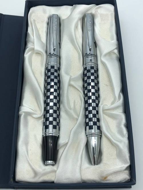 Luxury BALMAIN Pen Box Set