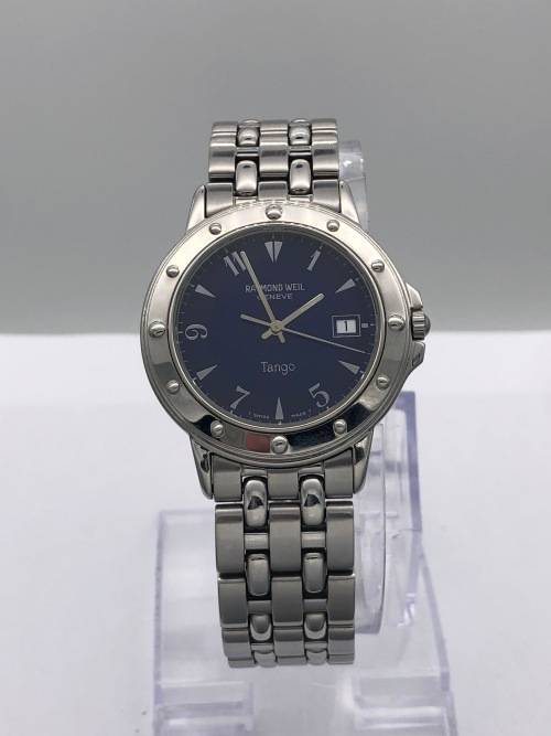 *RAYMOND WEIL TANGO - STAINLESS & BLUE* R1 BIDS