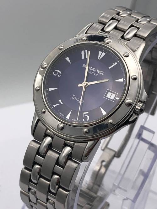*RAYMOND WEIL TANGO - STAINLESS & BLUE* R1 BIDS