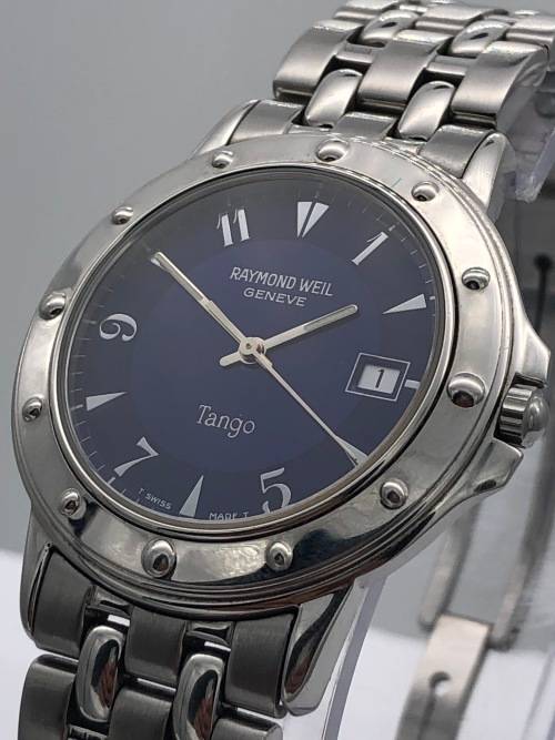 *RAYMOND WEIL TANGO - STAINLESS & BLUE* R1 BIDS