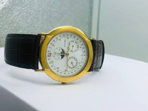 *BEAUTIFUL ZENITH MOONPHASE WATCH* ACTIVE QUARANTINE DELIVERY