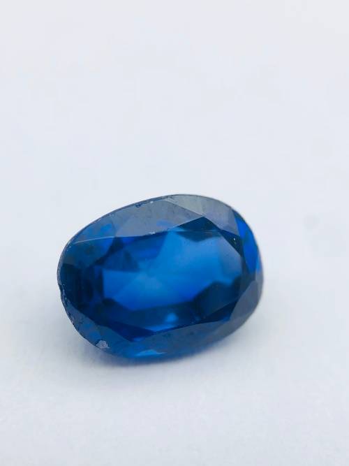*EGL CERTIFIED OVAL CUT SAPPHIRE - DEEP VIVID COLOR*