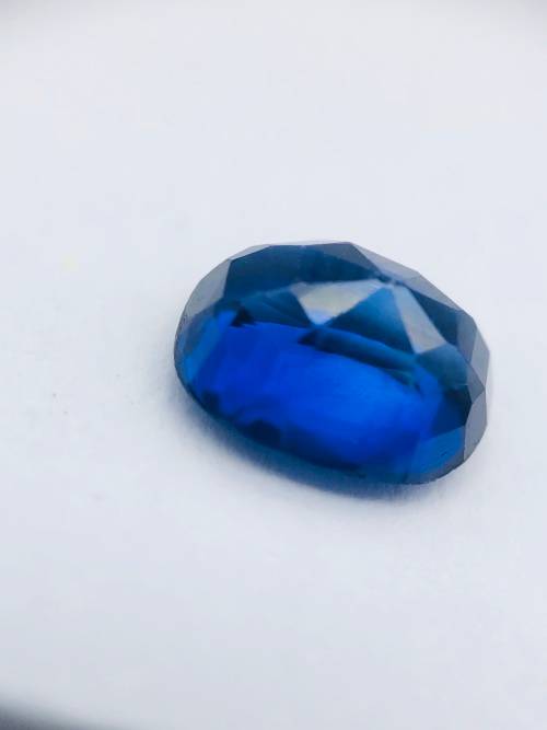 *EGL CERTIFIED OVAL CUT SAPPHIRE - DEEP VIVID COLOR*