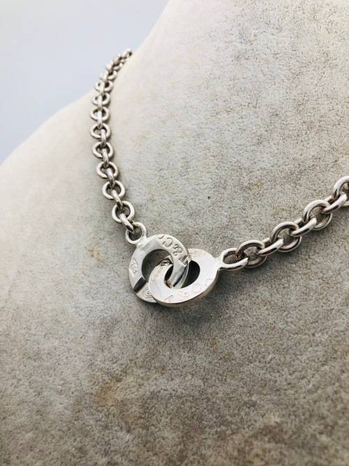 *TIFFANY & CO SILVER STATEMENT NECKLACE* R1 SALE