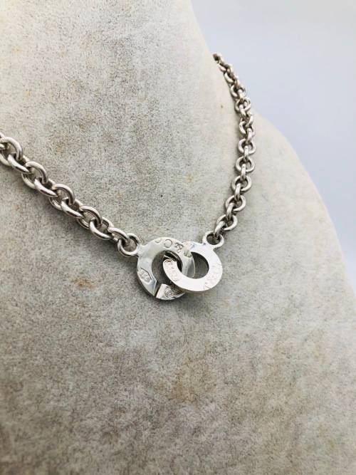 *TIFFANY & CO SILVER STATEMENT NECKLACE* R1 SALE