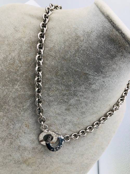 *TIFFANY & CO SILVER STATEMENT NECKLACE* R1 SALE