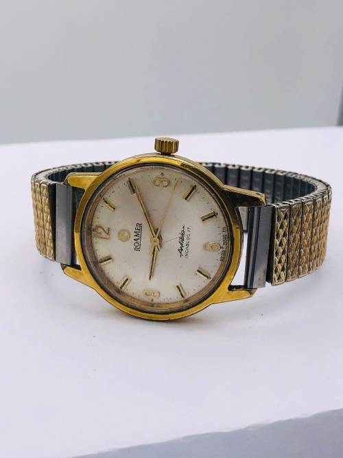 *ROAMER ANFIBIO INCABLOC 17 MENS WATCH* WIND-UP