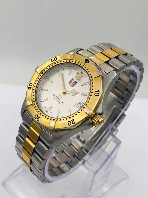 *TAG HEUER PROFESSIONAL TWO-TONE* MINT CONDITION!