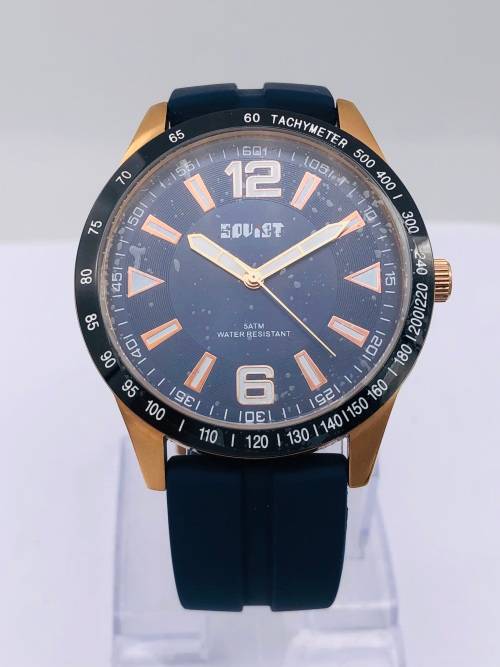 *NEW SOVIET MENS SPORTS WATCH* ROSE GOLD TONE!