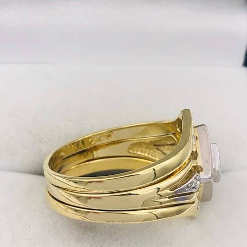 *18CT GOLD 0.60CT CLUSTER DIAMOND RING* R1 BIDS!