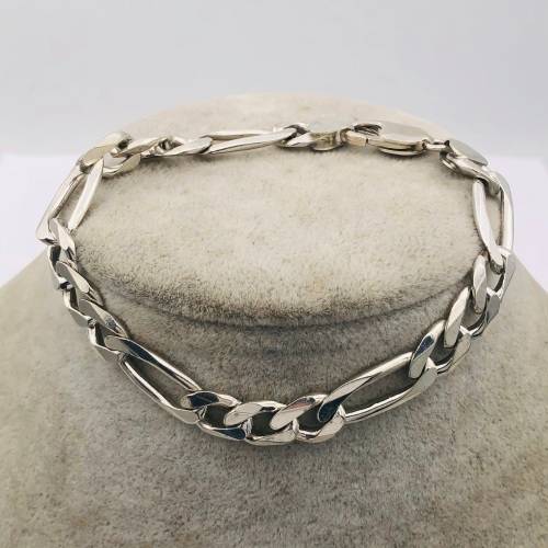 *ITALIAN MENS SILVER HANDCHAIN* BID FROM R1!