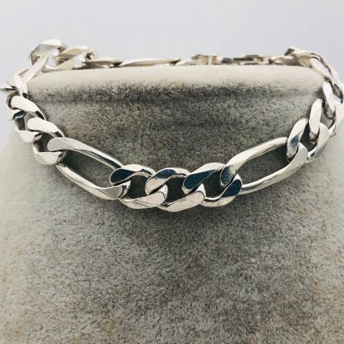 *ITALIAN MENS SILVER HANDCHAIN* BID FROM R1!