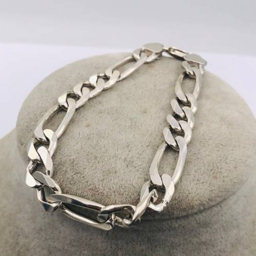*ITALIAN MENS SILVER HANDCHAIN* BID FROM R1!