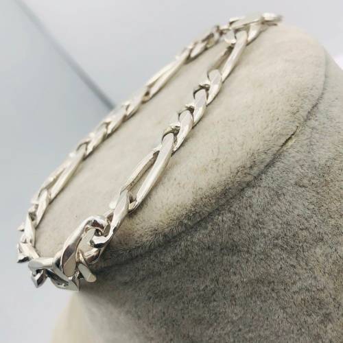 *ITALIAN MENS SILVER HANDCHAIN* BID FROM R1!