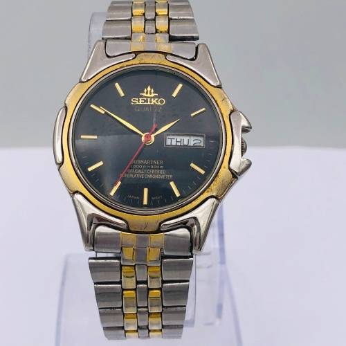 *SEIKO SUBMARINER TWO-TONE DIVERS* R1 BIDS
