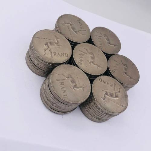 *20 X OLD SA COLLECTORS R1 COINS*BID PER 10!!!