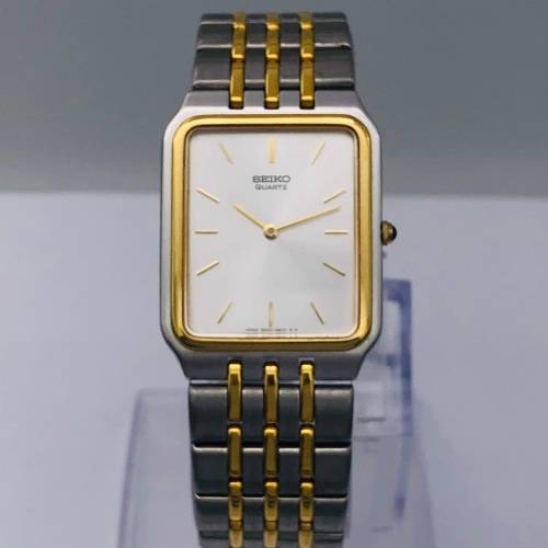 *SEIKO QUARTZ  LADIES TWO-TONE WATCH* R1 BIDS