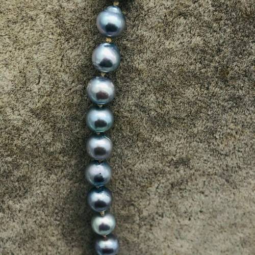 *SHANGHAI PEARL NECKLACE & EARRING SET!* STUNNING INVESTMENT!