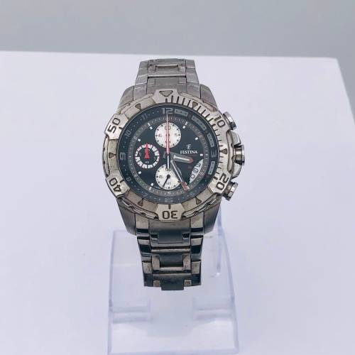 *FESTINA STEEL CHRONOGRAPH* RETAIL R8000