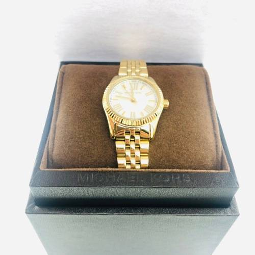 *MICHAEL KORS LADIES GOLD JUBILEE WATCH* MINT CONDITION!