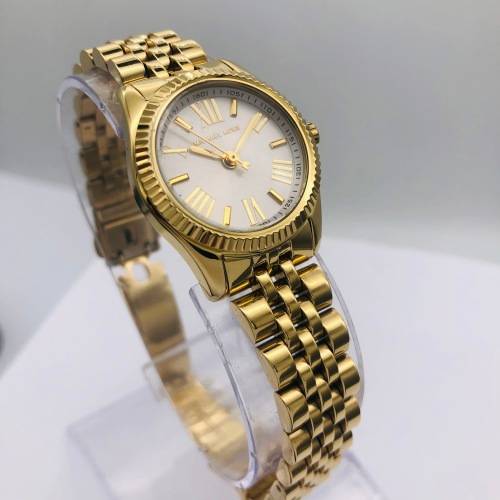 *MICHAEL KORS LADIES GOLD JUBILEE WATCH* MINT CONDITION!