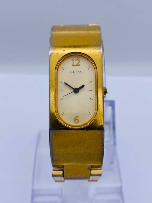 *GUESS LADIES GOLD DRESS WATCH* R1 BIDS!