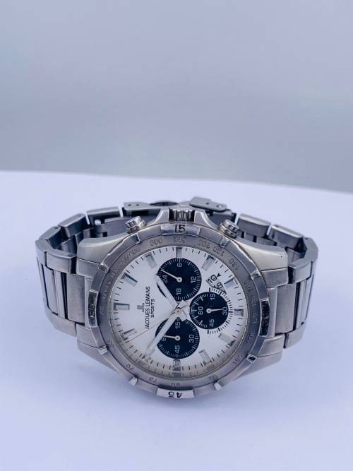 *JACQUES LEMANS SPORTS CHRONOGRAPH MENS WATCH* R1 BIDS