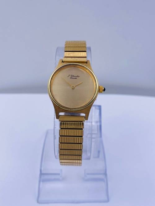 *J.CHEVALIER SWISS LADIES GOLD WATCH*R1 BIDS