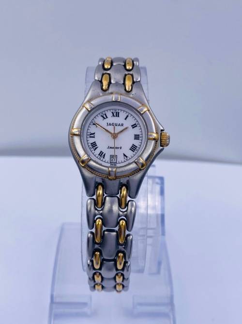 *JAGUAR TWO-TONE LADIES SWISS WATCH* R1 BIDS