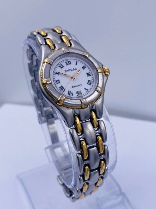 *JAGUAR TWO-TONE LADIES SWISS WATCH* R1 BIDS